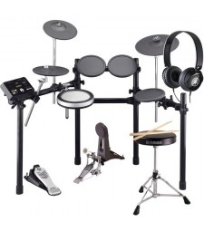 Yamaha DTX-522K Plus 5-Piece Electronic Drum Kit + Free Headphones + Stool + Sticks